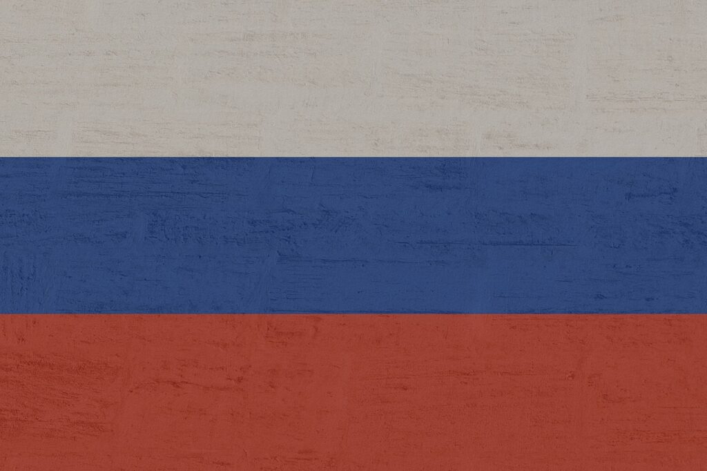 russia, banner, flag